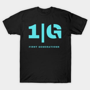 First Generations (TIffany Blue Variation) T-Shirt